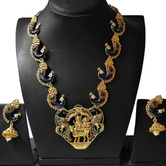 ARU PEACOCK NECKLACE SET