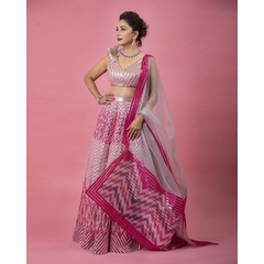 Heavy Kasturi Silk Georgette Sarres
