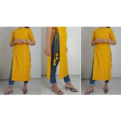 Long Kurti Straight Cut