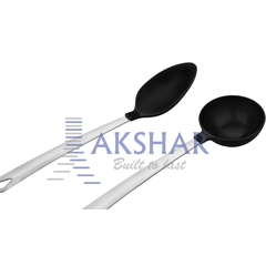 Nylon Basting and Ladle With Stainless Steel Handle - 2 pcs