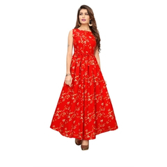 Premium Print Gown